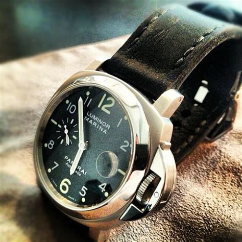 panerai leather band|original panerai rubber strap.